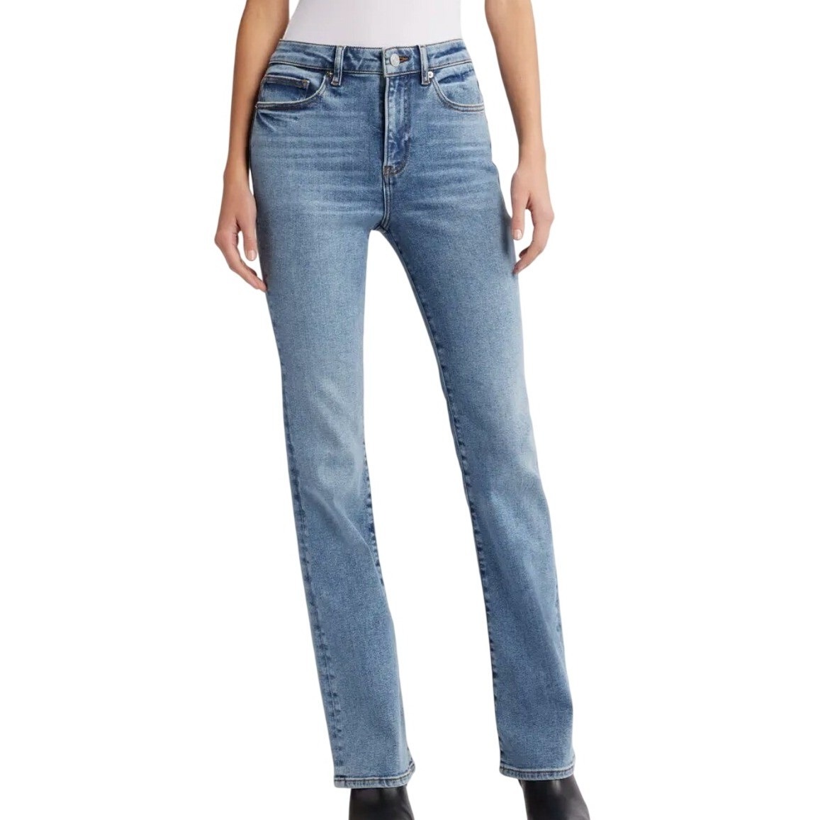 Frame Denim Women's Light Blue Bootcut Jeans